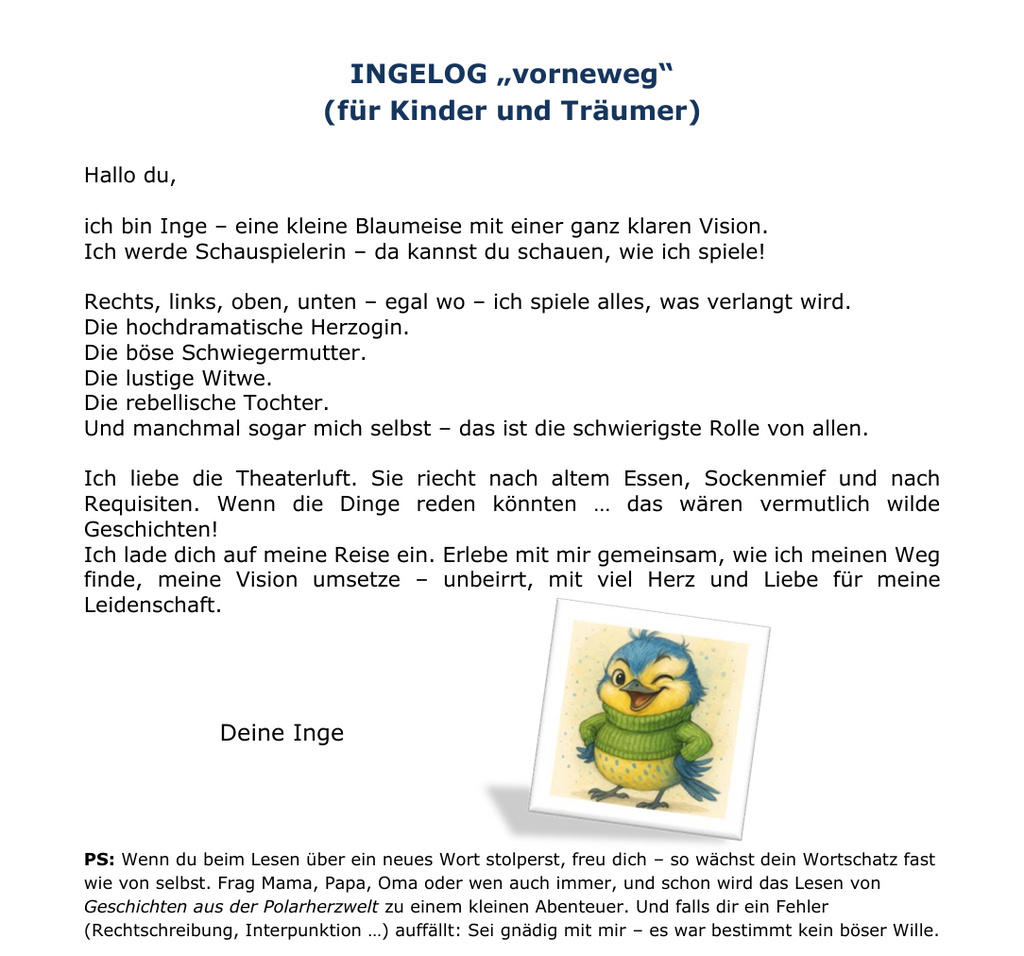 Inge Meise – Die Meise mit dem Lachherz