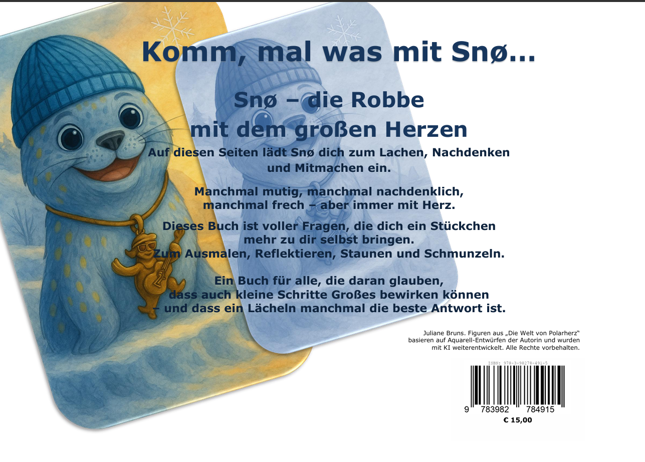 Snø – Das Mal- und Mutbuch